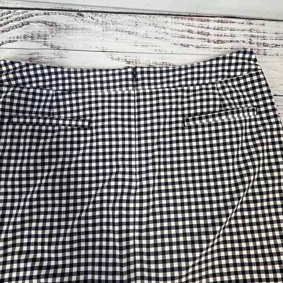 Lady Hagen Skirt Skort size 12 Bue White Gingham Stretch Modest Sports Outdoor - Picture 7 of 8